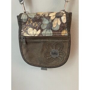 Haiku By Sharon Eisenhauer Vegan Pebble Leather‎ Crossbody Shoulder Bag Purse